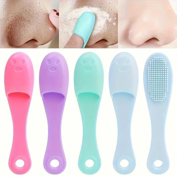 2 in 1 Silicone Nose Finger Brush buy 1 get 1 free😍
