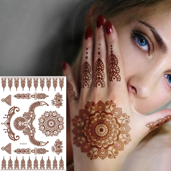 Mehndi Stickers PACK OF 6