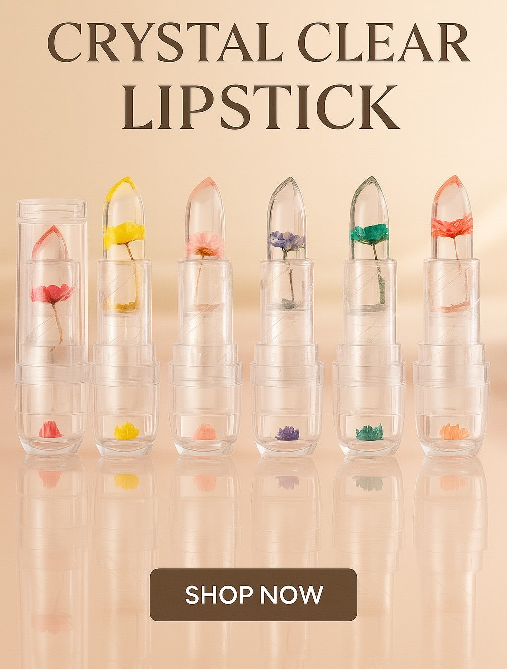 Flower Jelly Lipstick (Buy 1 Get 1 Free)