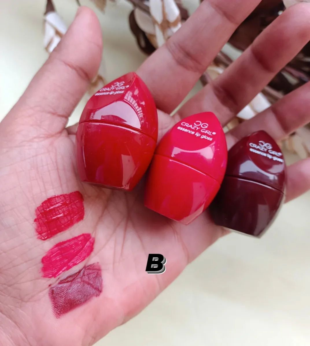 Buy 1 get 1 free (pack of 2) Highly Pigmented Cutest mini Egg Lipgloss