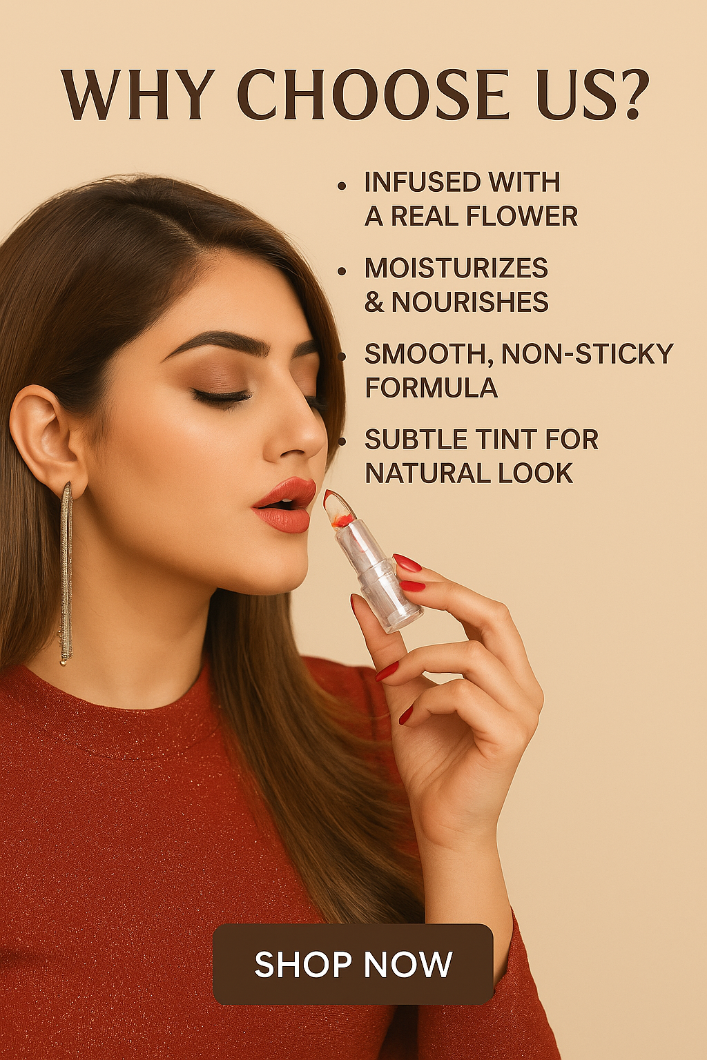 Buy 1 Moroccan Nila Powder Get 1 lipstick FREE! 🎉