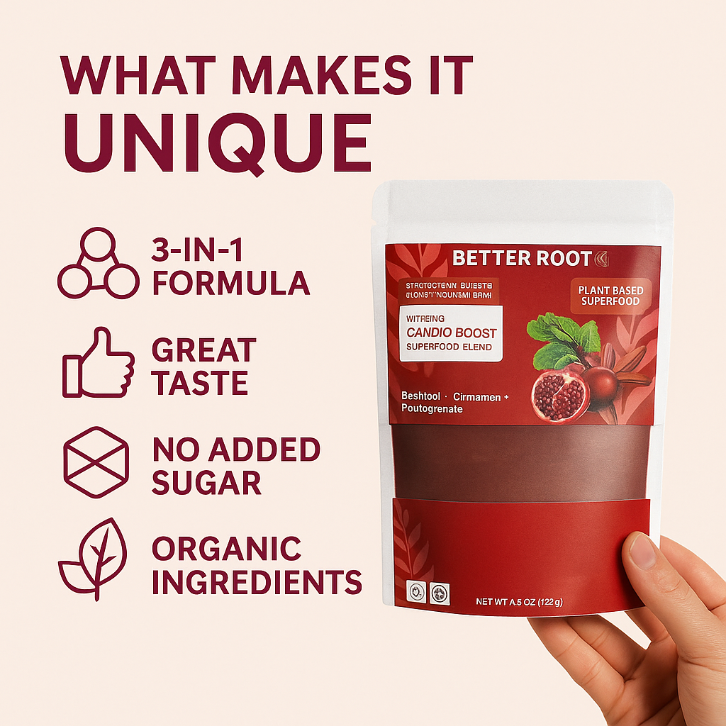 ORGANIC CARDIO BOOST BLEND Buy 1 Get 1 Free