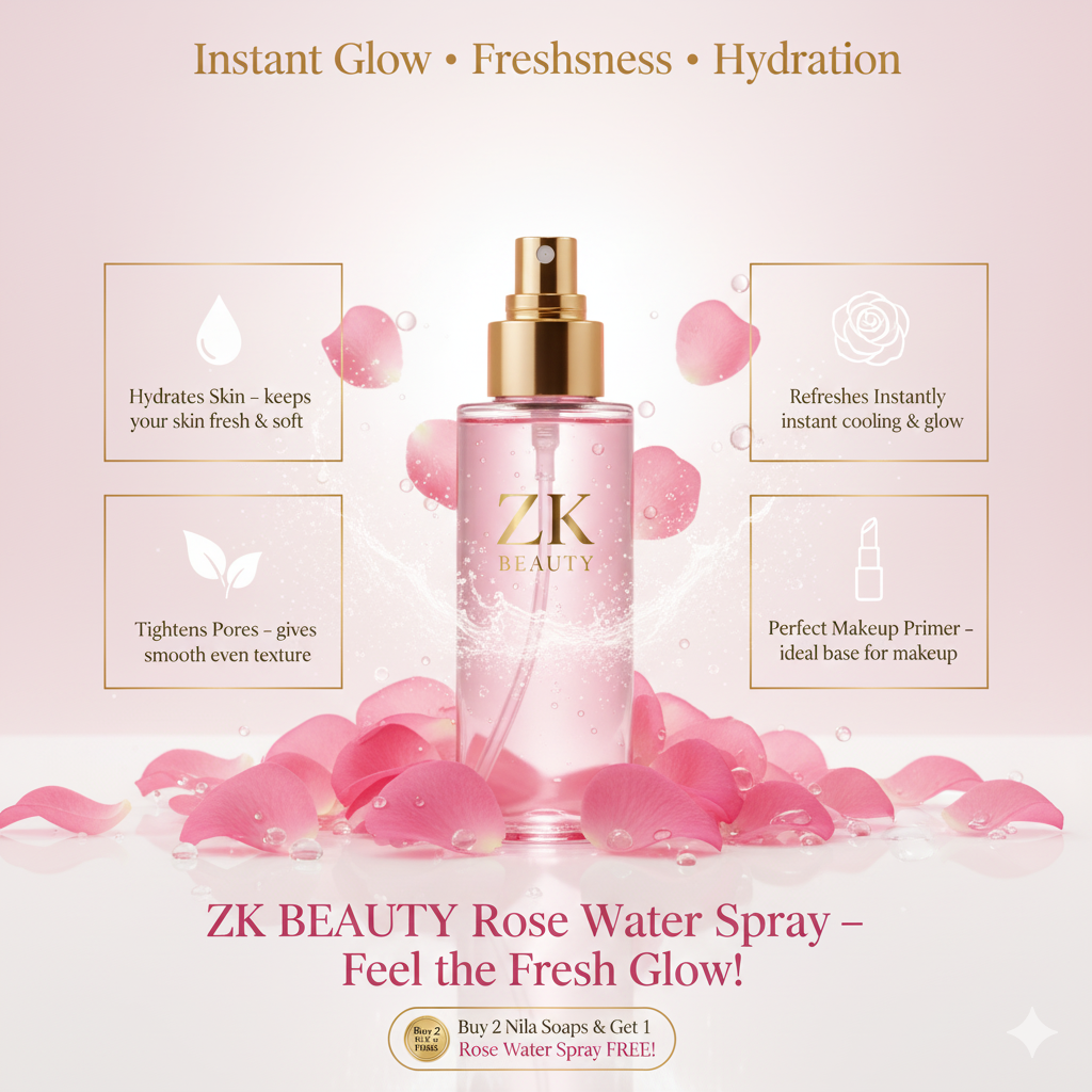 BUY 2 NILA SOAP GET 1 ROSEWATER SPRAY FREE😍