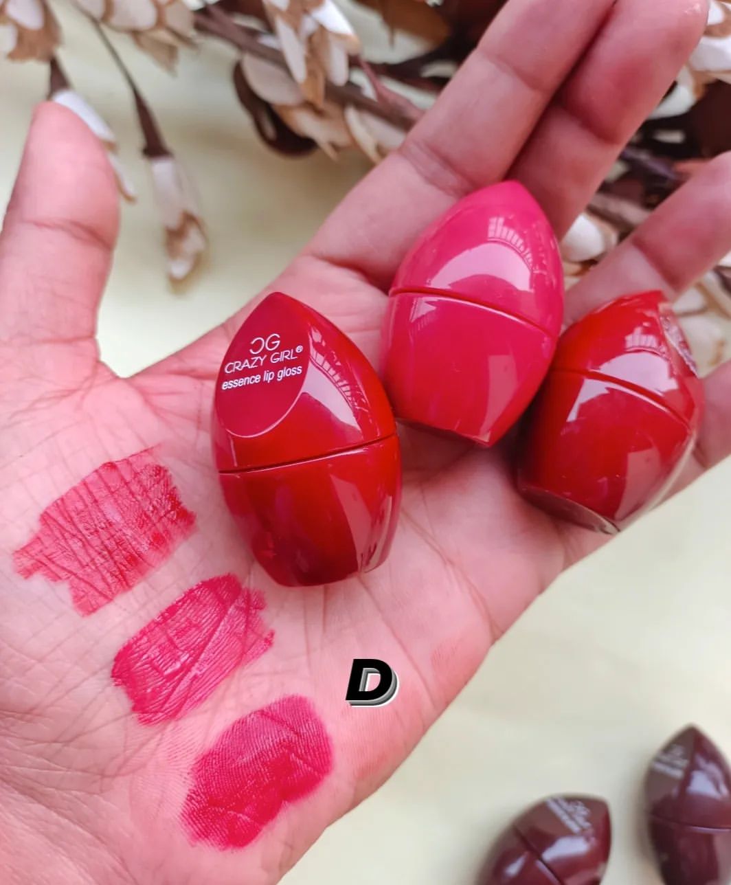 Buy 1 get 1 free (pack of 2) Highly Pigmented Cutest mini Egg Lipgloss
