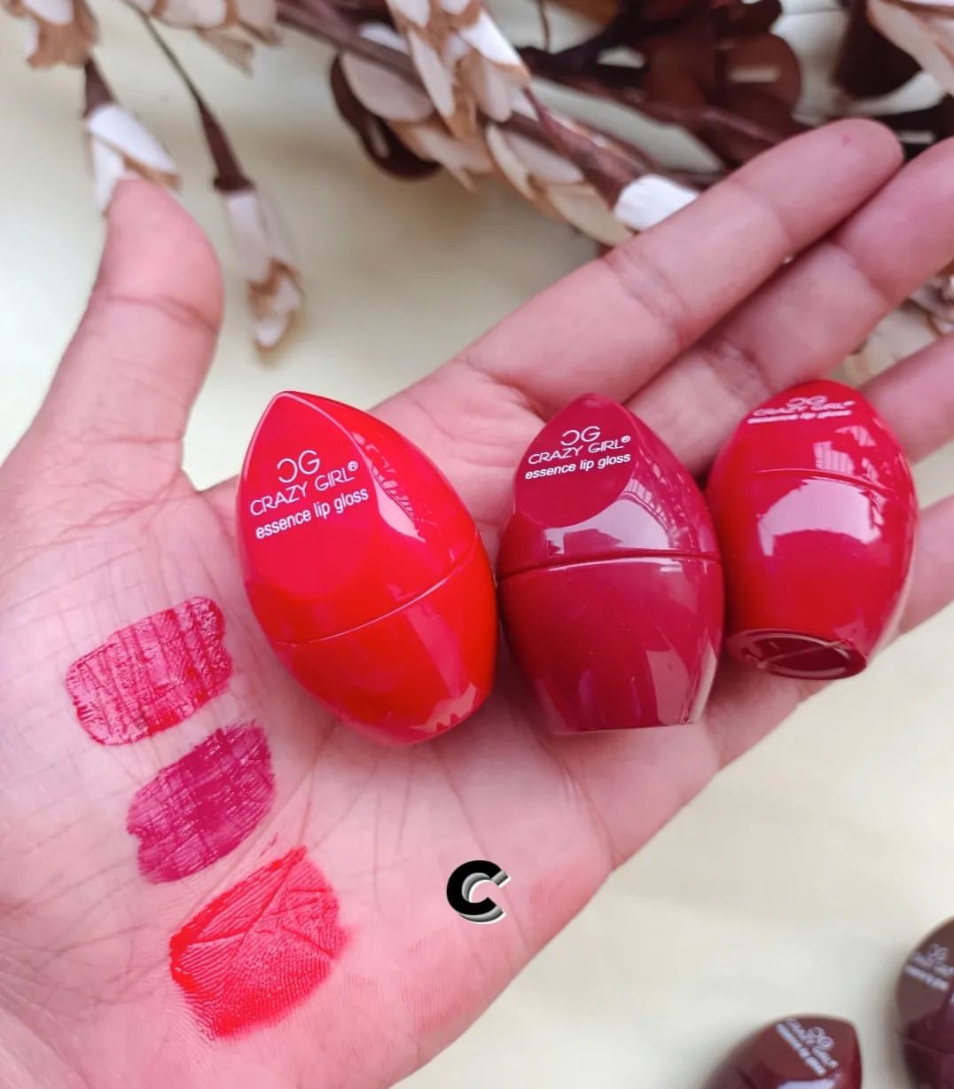 Buy 1 get 1 free (pack of 2) Highly Pigmented Cutest mini Egg Lipgloss