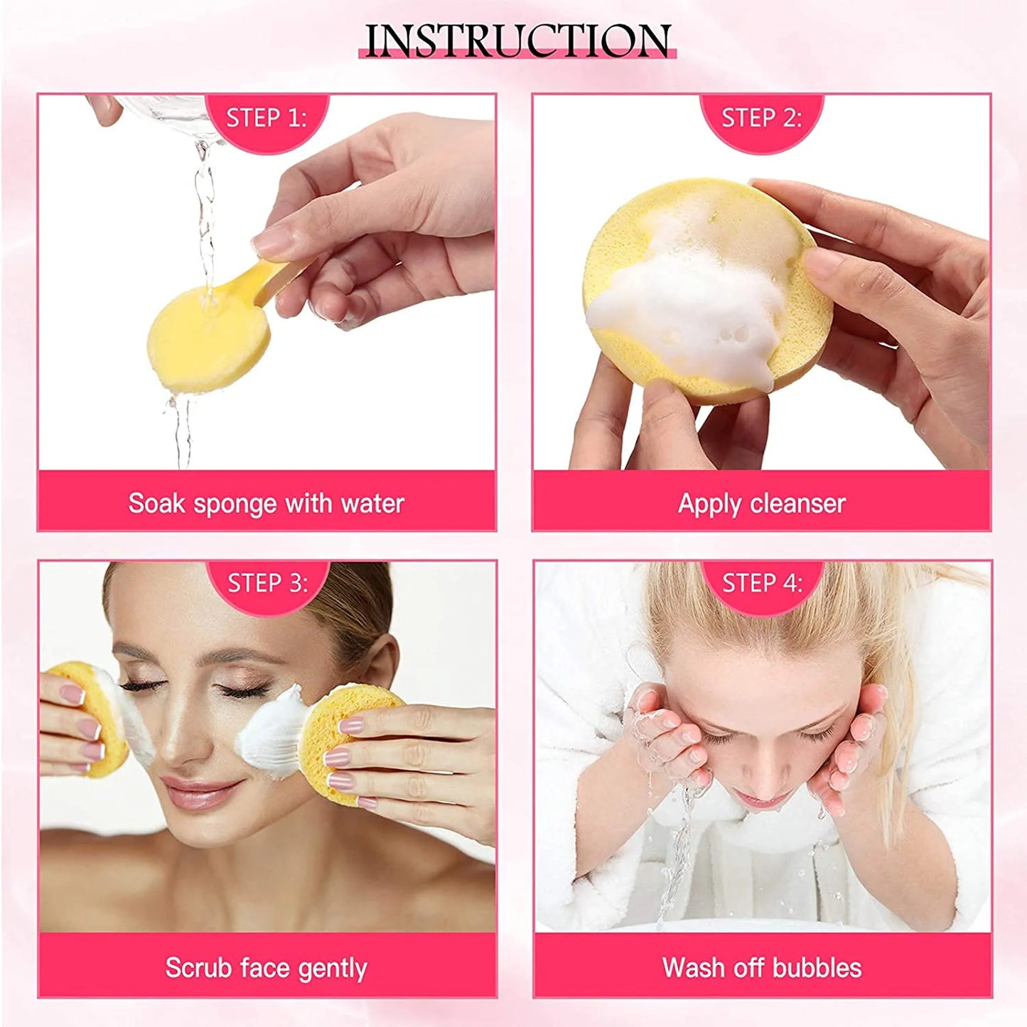 Makeup Sponge Water Puff 12Pcs Pack