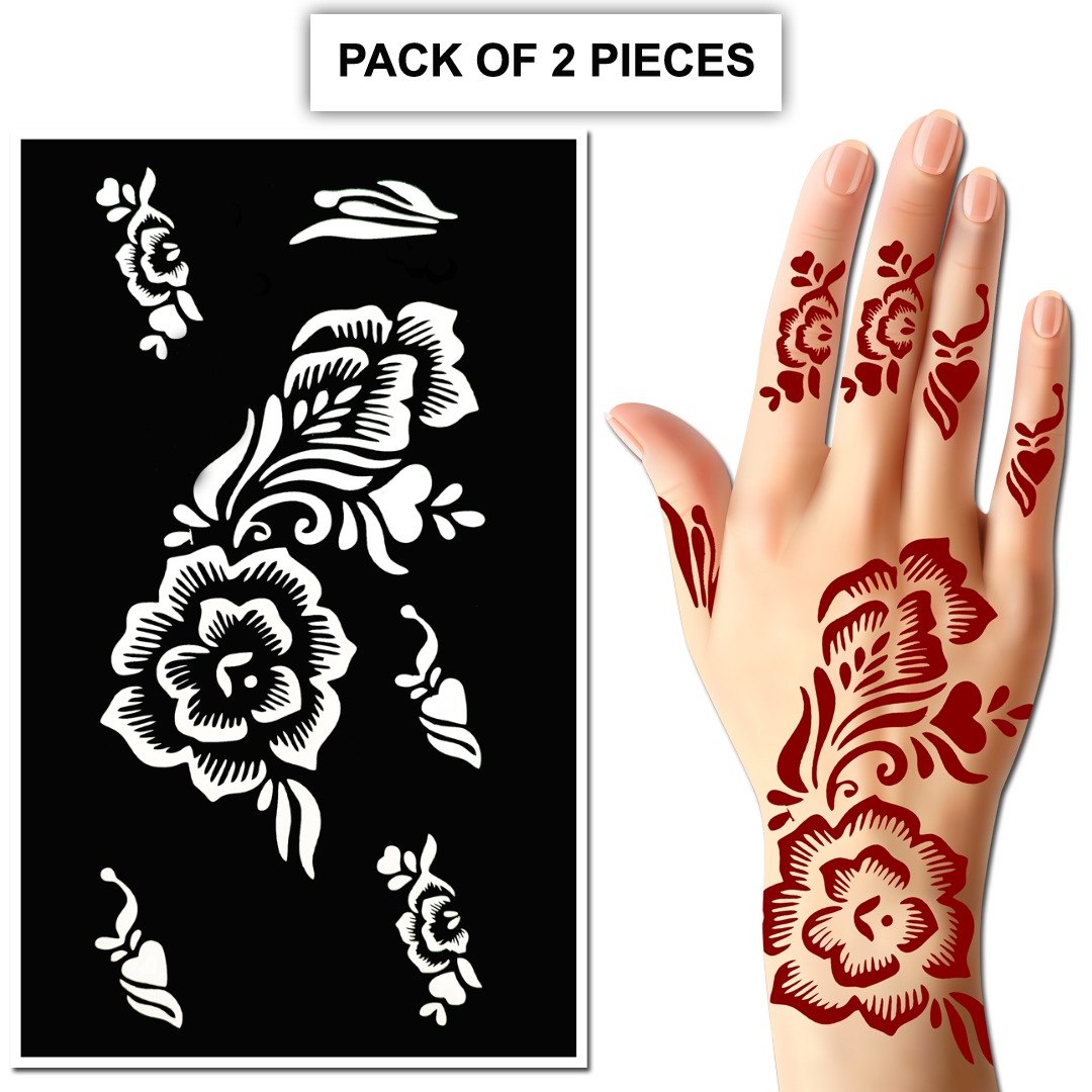 Mehndi Stickers PACK OF 6