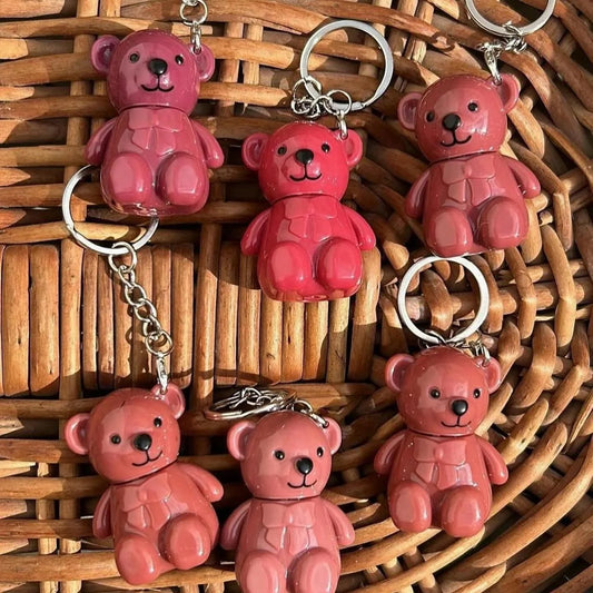 6 Pcs New Bear Lipsticks