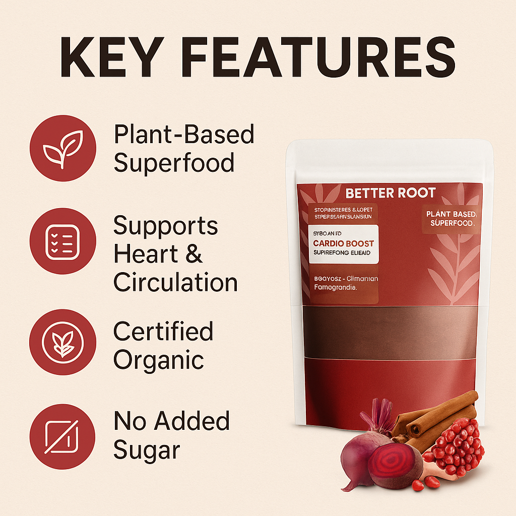 ORGANIC CARDIO BOOST BLEND Buy 1 Get 1 Free