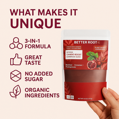 ORGANIC CARDIO BOOST BLEND Buy 1 Get 1 Free