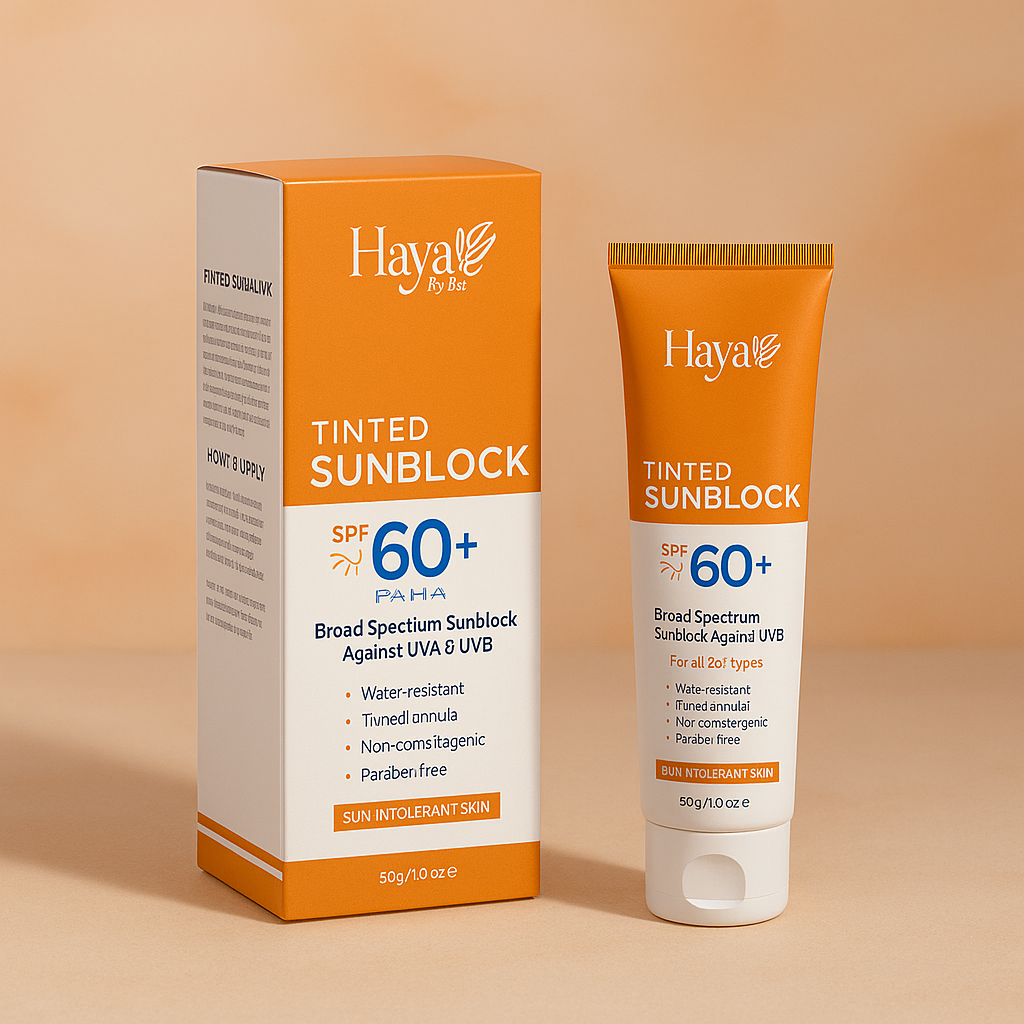 Tinted Sunblock - Broad Spectrum Protection